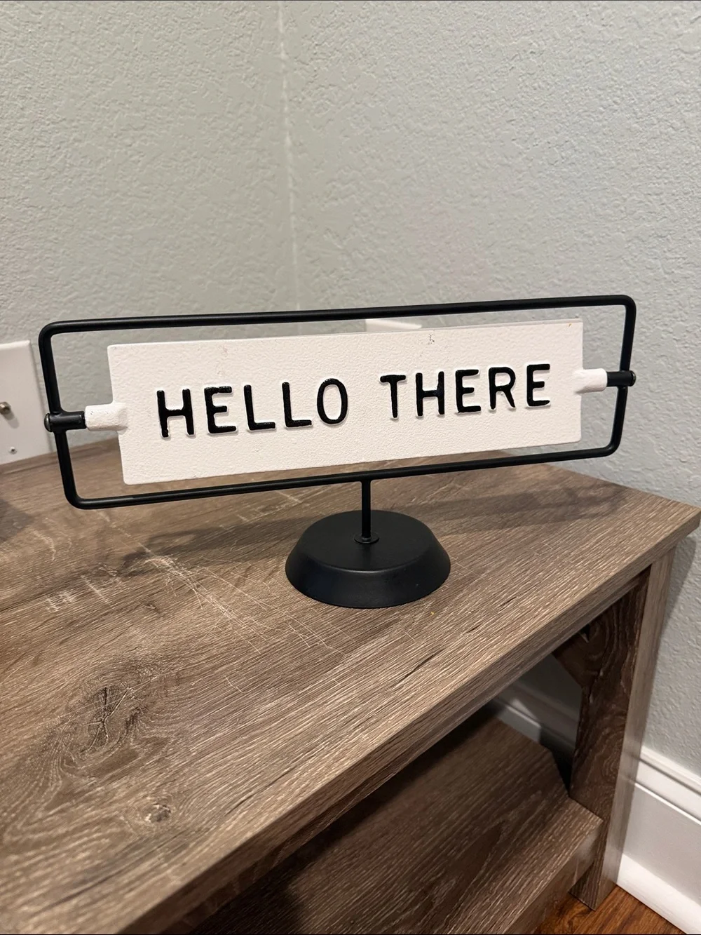 Hearth and Hand with Magnolia Reversible Sign - White and Black